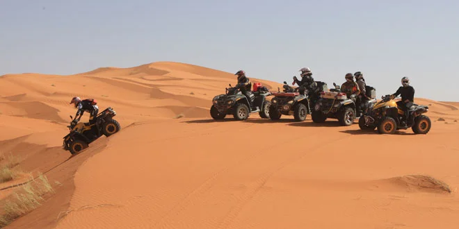 Randonnée dans les dunes